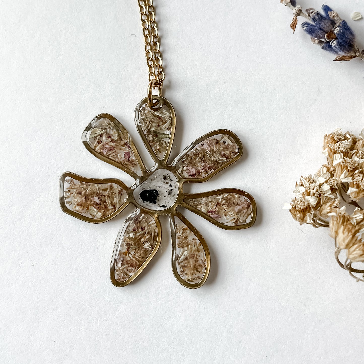 Intentional Flower Necklace