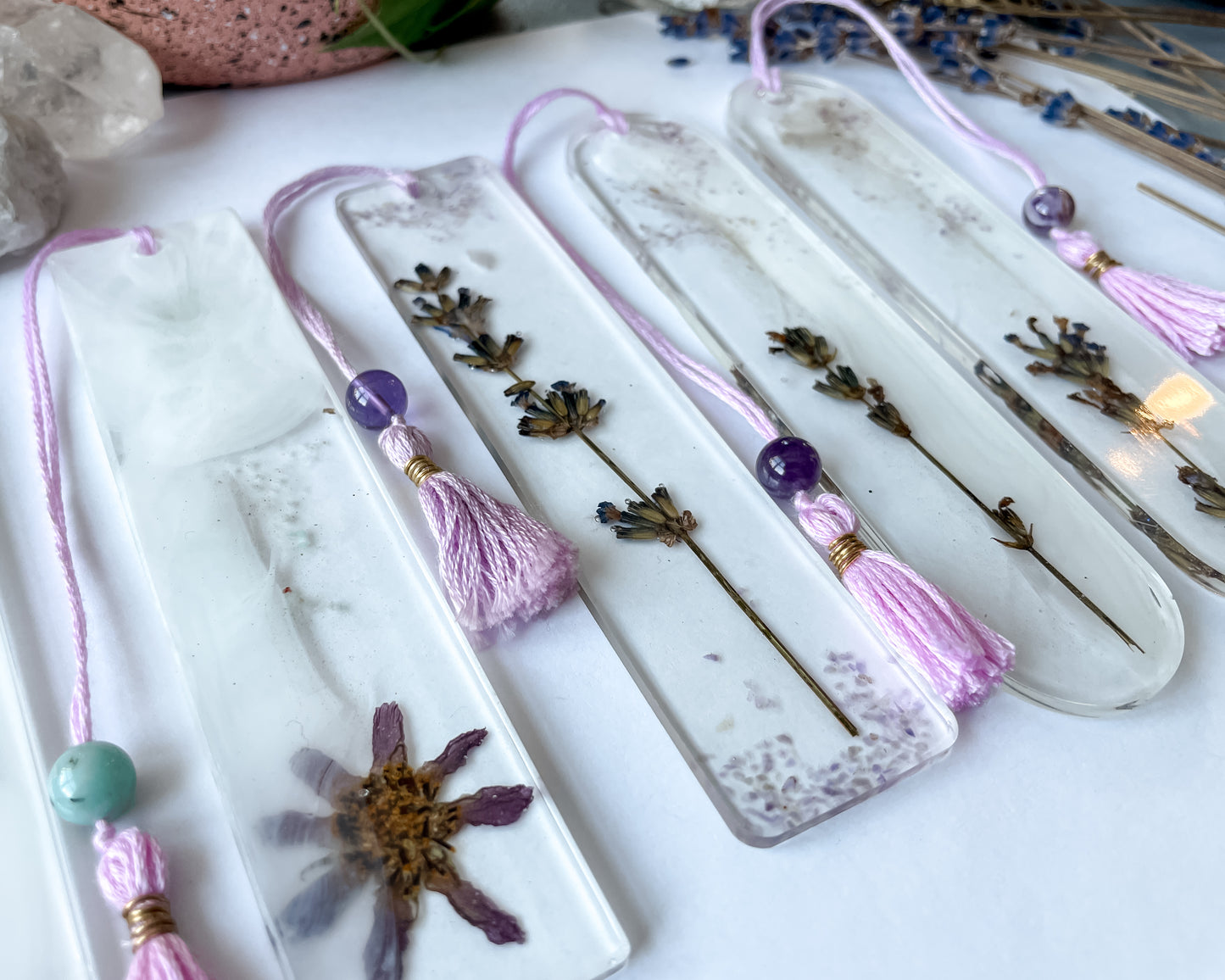 Lavender/Cosmo Bookmarks