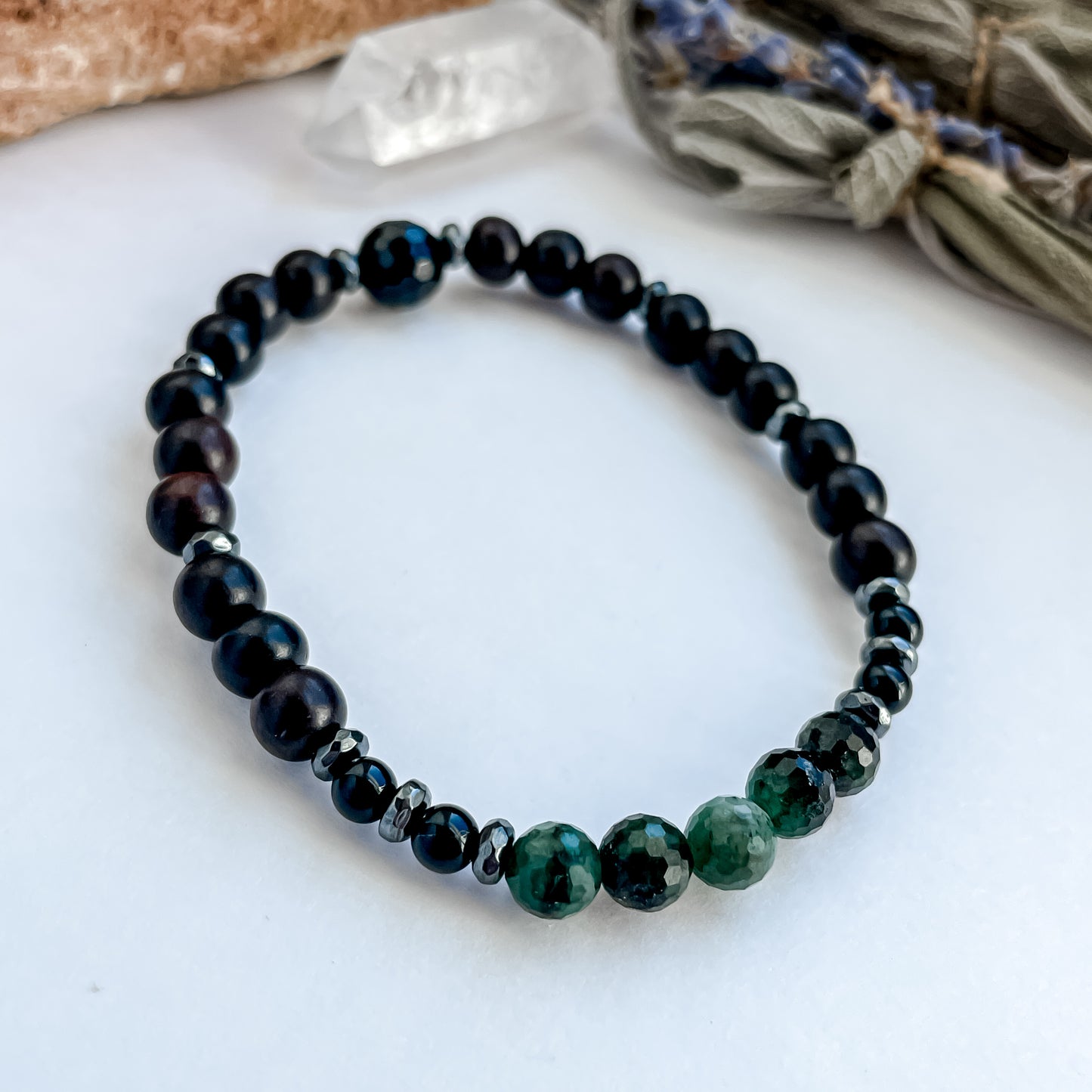 May Bracelet - Emerald