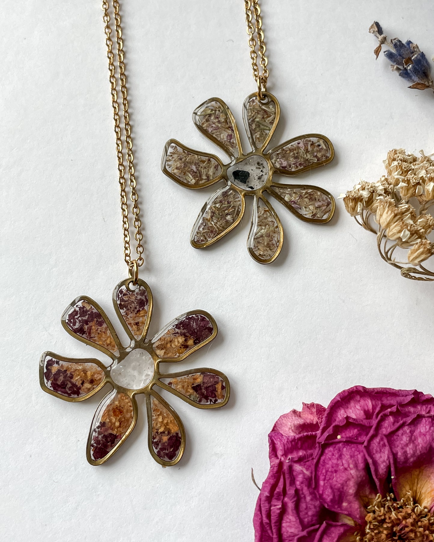 Intentional Flower Necklace