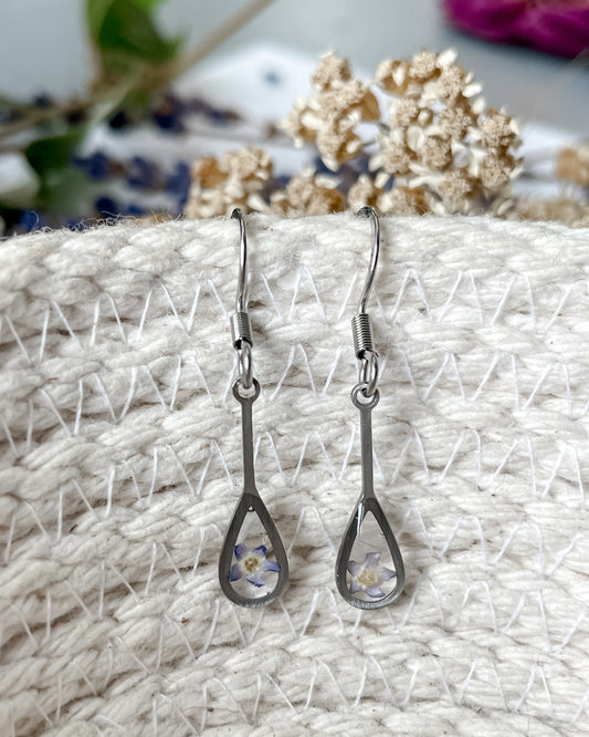 Forget Me Not Earrings Stainless