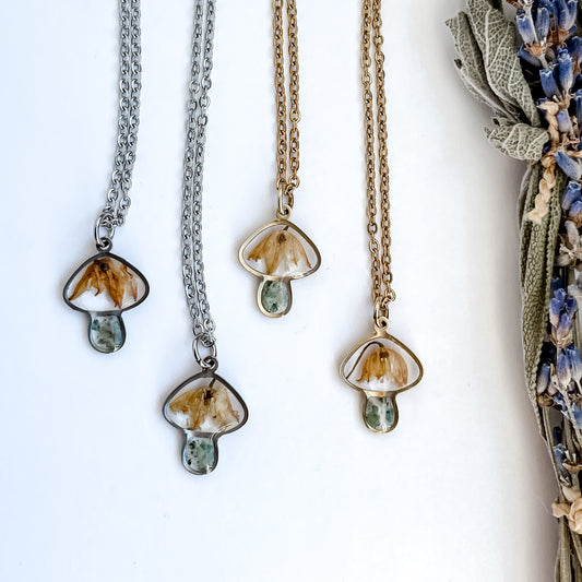 May Mushies - Birthstone & Flower