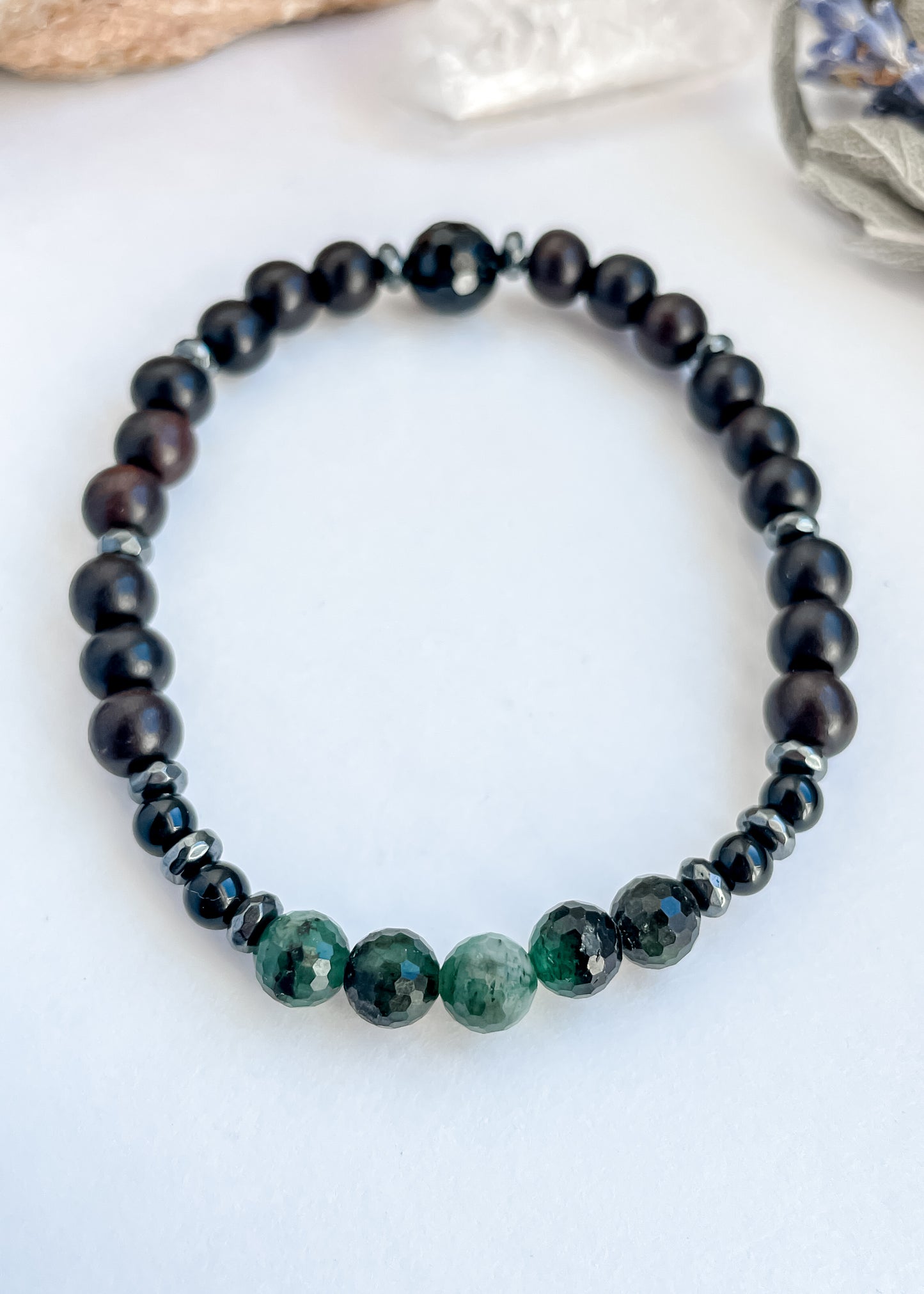 May Bracelet - Emerald