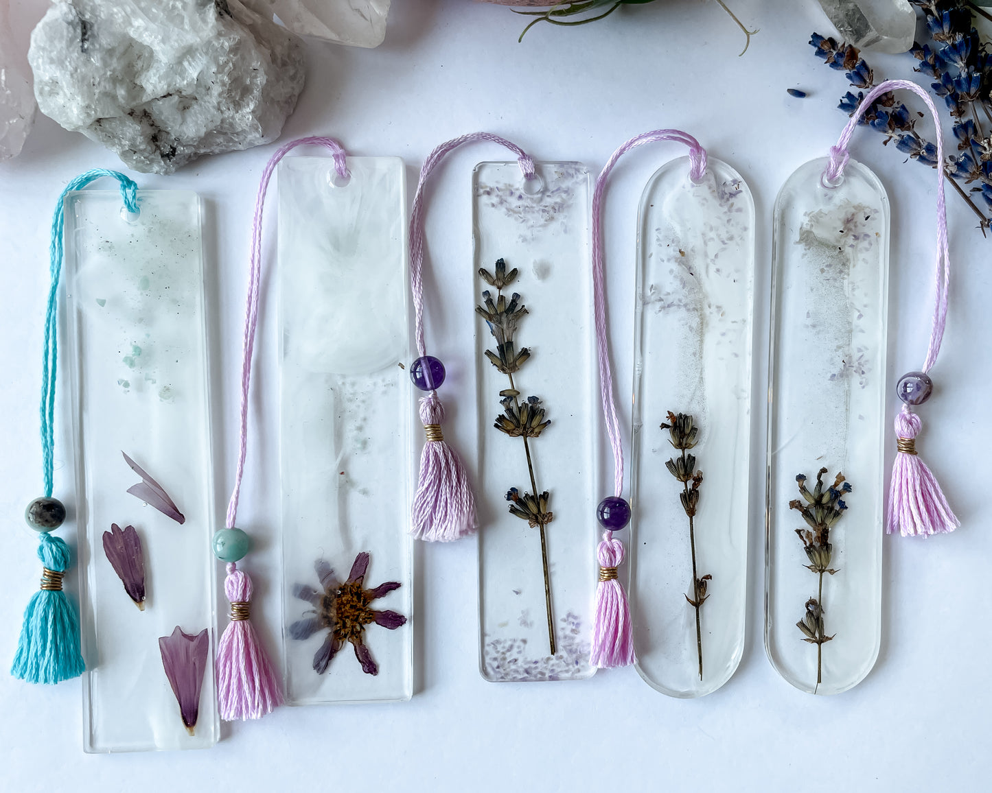 Lavender/Cosmo Bookmarks