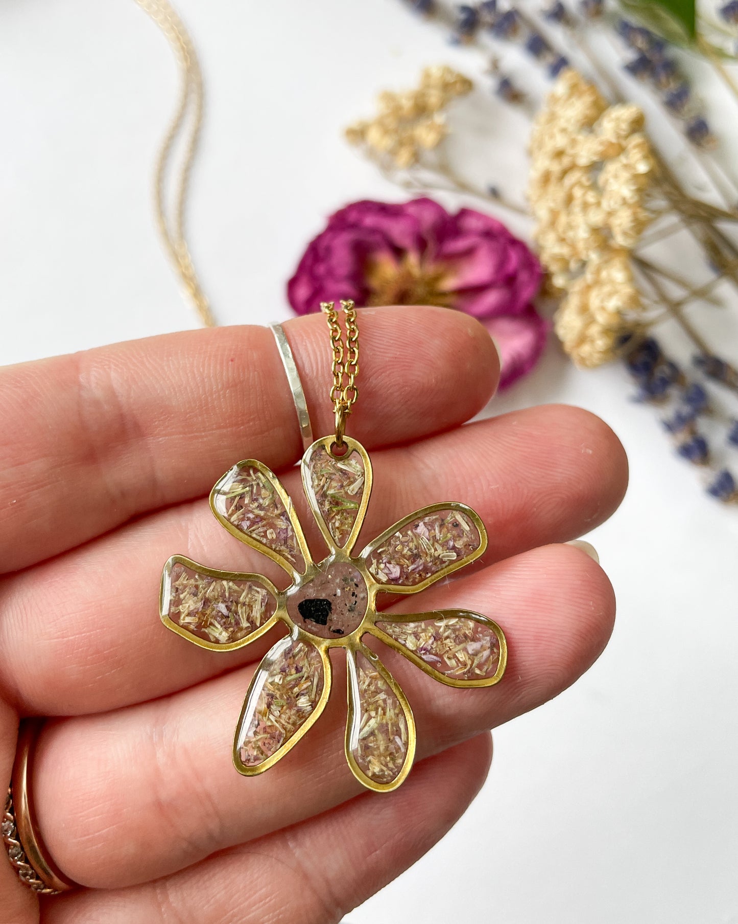 Intentional Flower Necklace