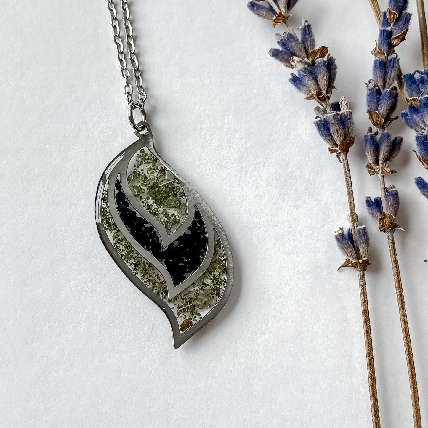 Leaf Necklace Stainless