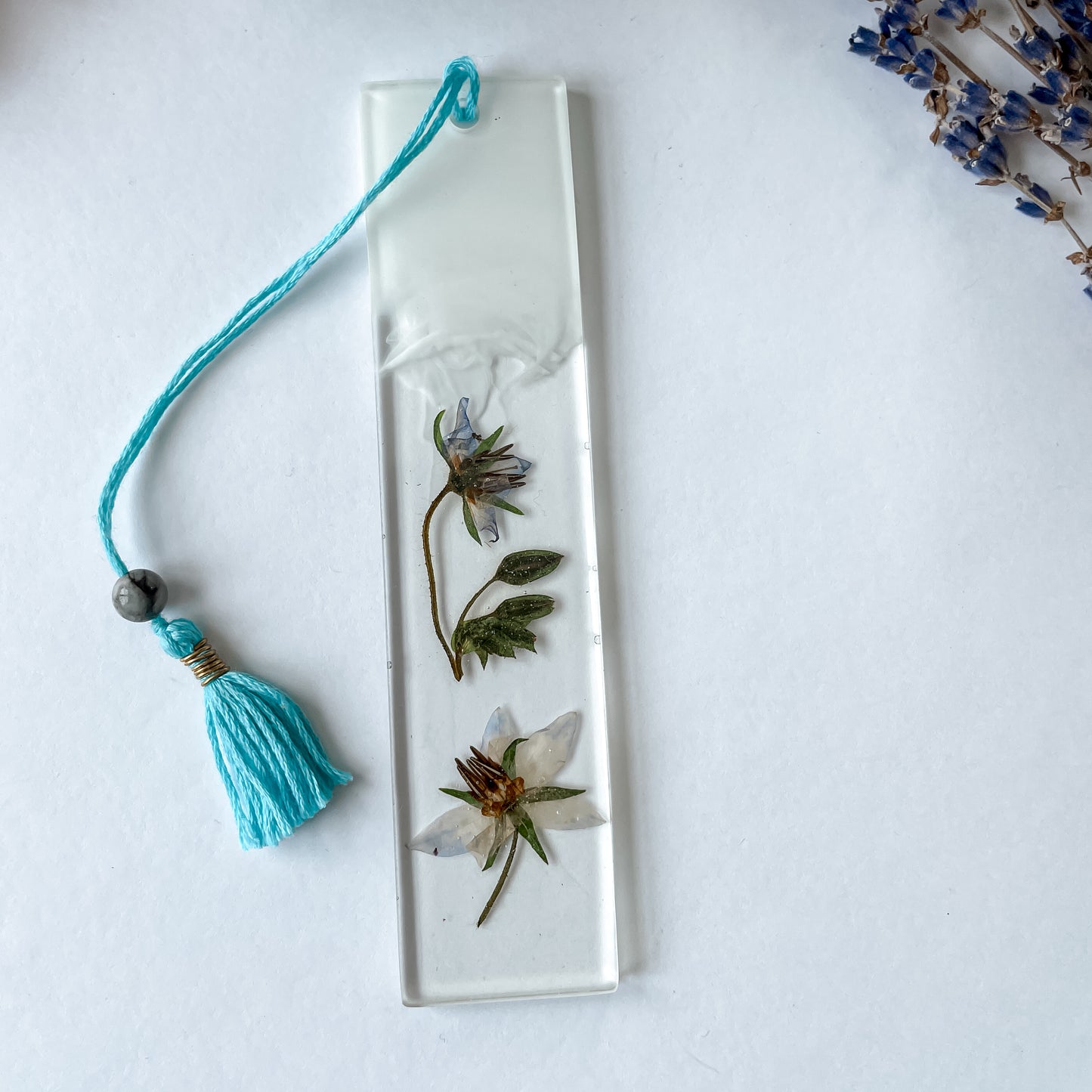 Starflower & Aquamarine Bookmarks