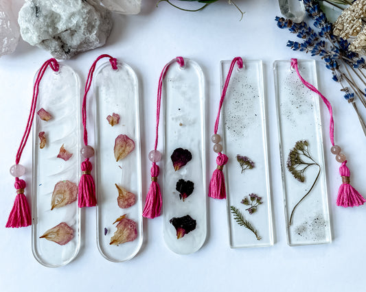 Rose/Yarrow Bookmarks