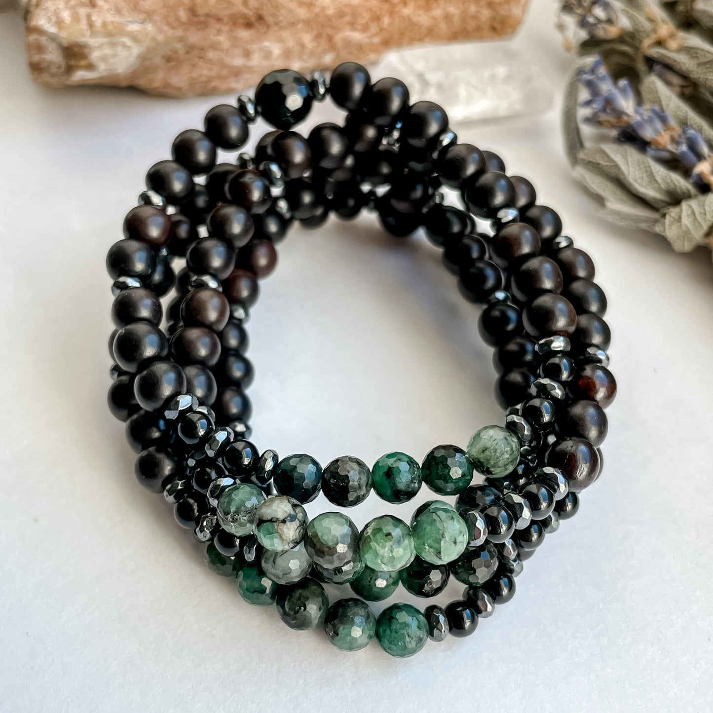 May Bracelet - Emerald